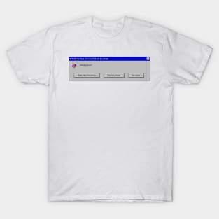 Windows error: What is love T-Shirt